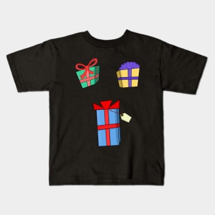 Colorful Gift Boxes Kids T-Shirt